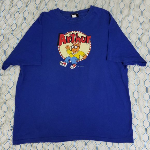 Vintage 90s Changes Arthur T Shirt PBS Kids TV - Picture 6 of 10
